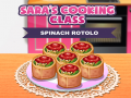 Spel Sara's Kookles: Spinazie Rotolo online