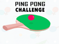 Spel Ping Pong Uitdaging online