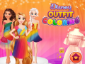 Spel Disney Outfit Kleurplaat online