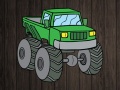 Spel Monstertruck Puzzel online