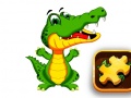 Spel Alligator Puzzel online