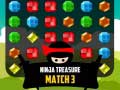 Spel Ninja Schat Match 3 online