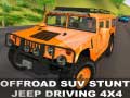 Spel Offroad SUV Stunt Jeep rijden 4x4 online