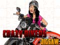 Spel Gekkere Bikers Puzzel online