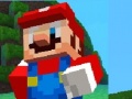 Spel Super Mario MineCraft Runner online