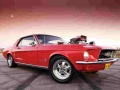 Spel Klassieke Muscle Cars Puzzel 2 online