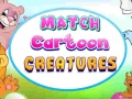 Spel Match Cartoon Wezens online