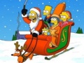 Spel Simpsons Kerst Puzzel online