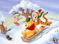 Spel Winnie de Poeh: Kerst Puzzel 2 online