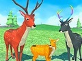 Spel Hert Simulator: Dierenfamilie online