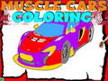 Spel Muscle Cars Kleurboek online