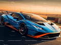 Spel Lamborghini Huracan STO Puzzel online