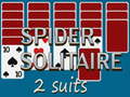 Spel Spider Solitaire 2 Stokken online