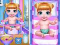 Spel Prinses Pasgeboren Tweelingbaby Verzorging online