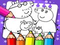 Spel Peppa Pig Kleurboek online