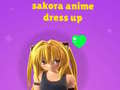 Spel Sakora: Anime Kleden online