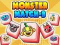 Spel Monster Match-3 online