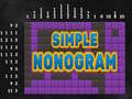 Spel Eenvoudige Nonogram online