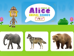 Spel Wereld van Alice Dierengeluiden online