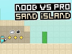 Spel Noob vs Pro: Zand Eiland online