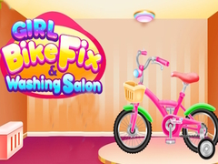 Spel Meisje Fiets Repareer & Was Salon online