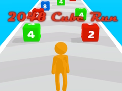 Spel 2048 Cube Run online