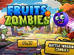 Spel Vruchten versus Zombies online