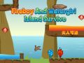 Spel Overleven op het eiland van Fireboy en Watergirl online