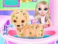 Spel Baby Elsa Puppy Chirurgie online