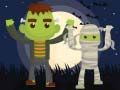 Spel Vampiers en Frankenstein Kleurboek online