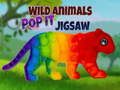 Spel Wilde Dieren Pop It Puzzel online