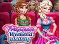Spel Activiteiten van prinsessen in het weekend online