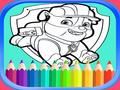 Spel PAW Patrol Kleurenboek online