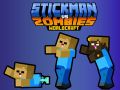 Spel Stickman vs Zombies WorldCraft online
