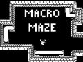 Spel Macro Doolhof online