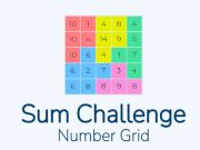 Spel Sum Challenge Number Grid online