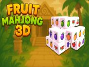 Spel Fruit Mahjong 3D online