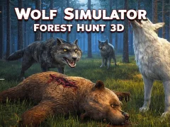 Spel Wolf Simulator Bosjacht 3D online