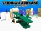 Spel Stickman-vliegtuig online