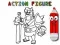 Spel Terug naar school: Actiefiguur Kleurplaten online