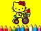 Spel Terug naar school: Zoete Kitty Kleurboek online
