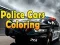 Spel Politieauto's Kleurplaat online