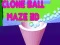 Spel Kloon Bal Doolhof 3D online