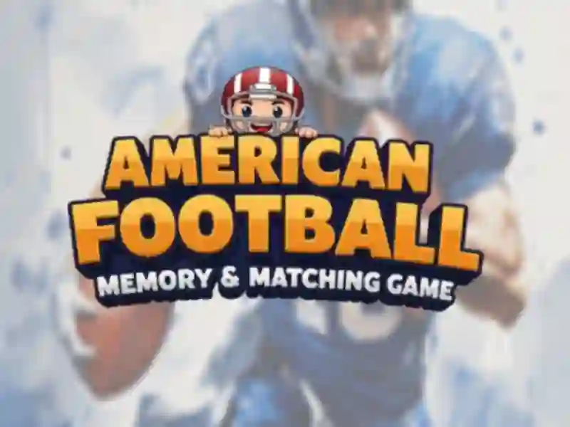 Spel American Football-geheugen- en matchingspel online