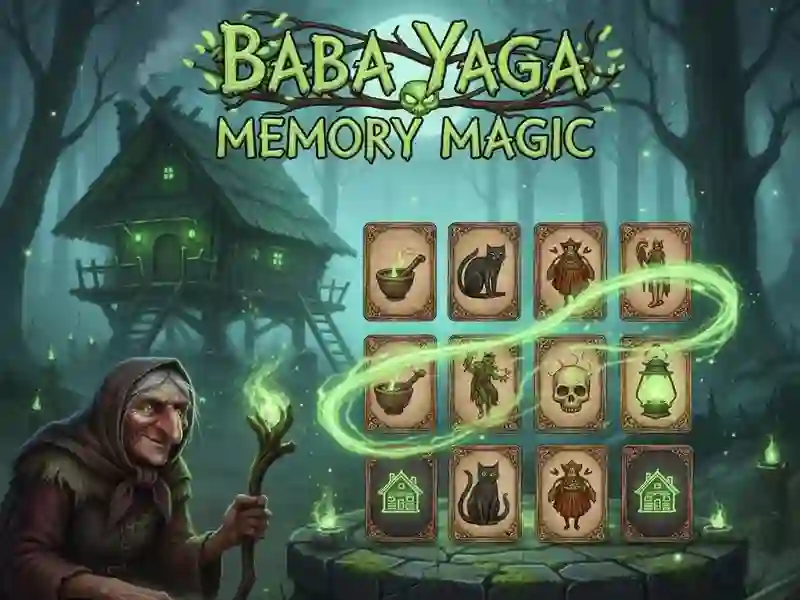 Spel Baba Yaga Geheugenmagie online