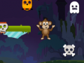 Spel Halloween Aap Springen online