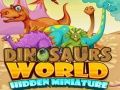 Spel Verborgen miniaturen van de dinosaurussenwereld online