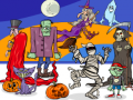 Spel Vind 5 Verschillen Halloween online