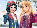 Spel Aurora en Sneeuwwitje Wintermode online