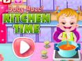 Spel Baby Hazel: Keuken Tijd online